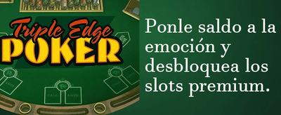 Interfaz de casino online con slots y juegos digitales